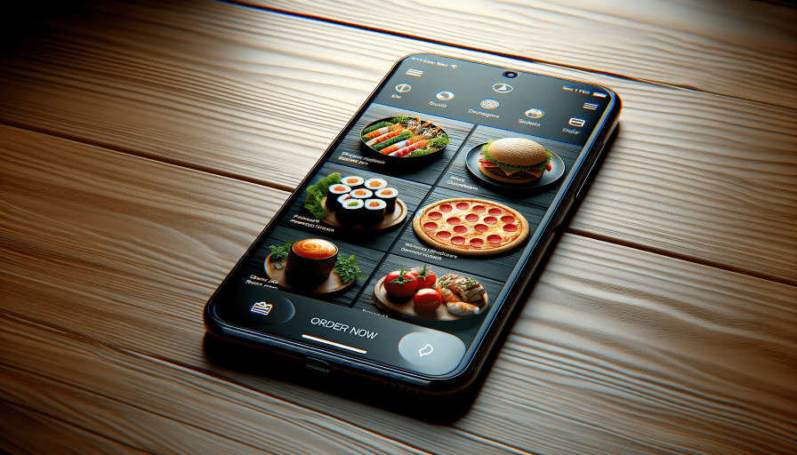 food delivery app features