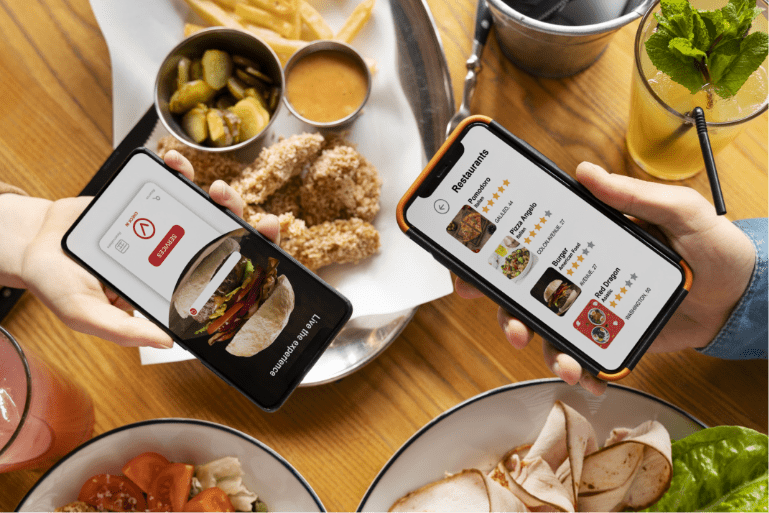 food delivery app features