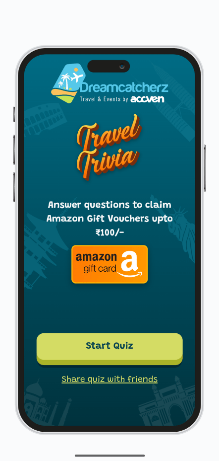 Travel website design where users can cutomize their trip