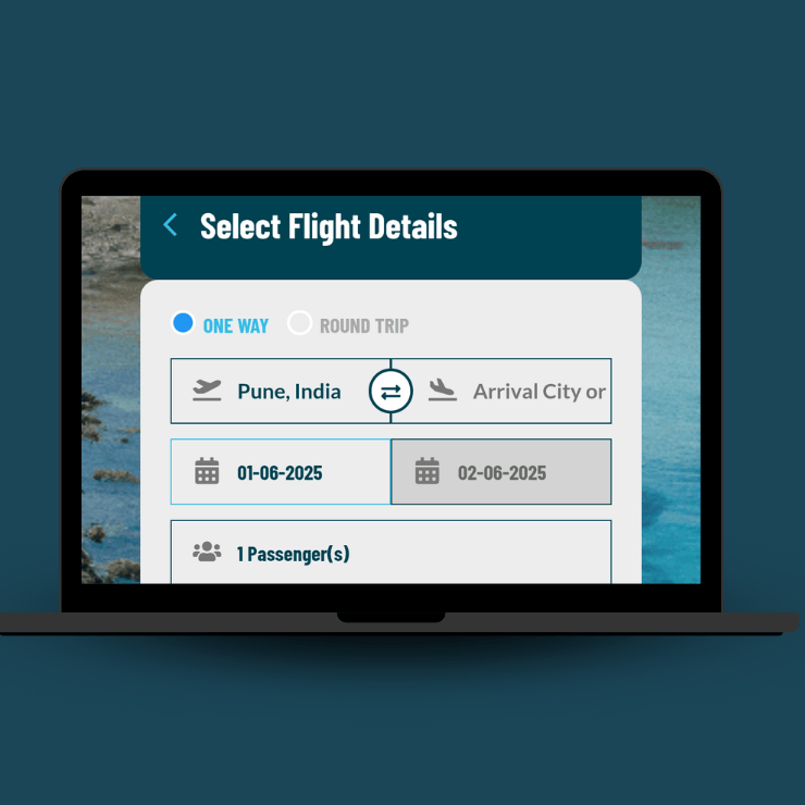 Travel website design- Smart Search and Filters