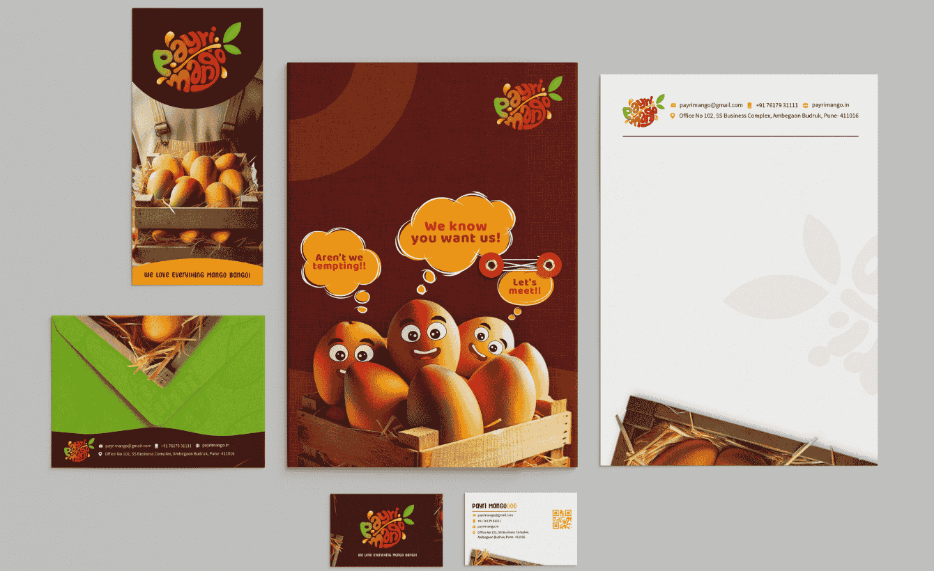 Marketing Collaterals for a food brand in Pune