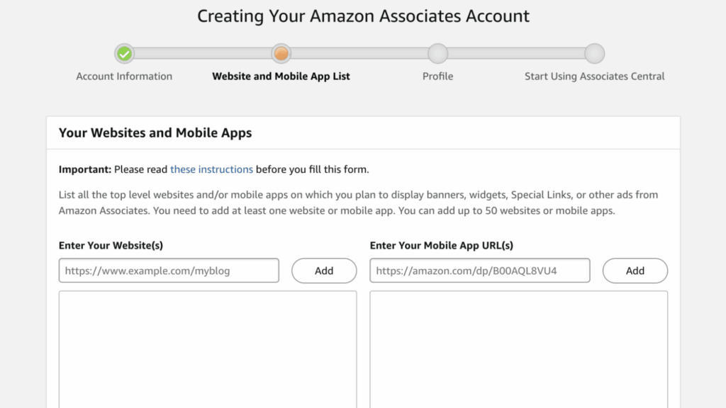 amazon affiliate program