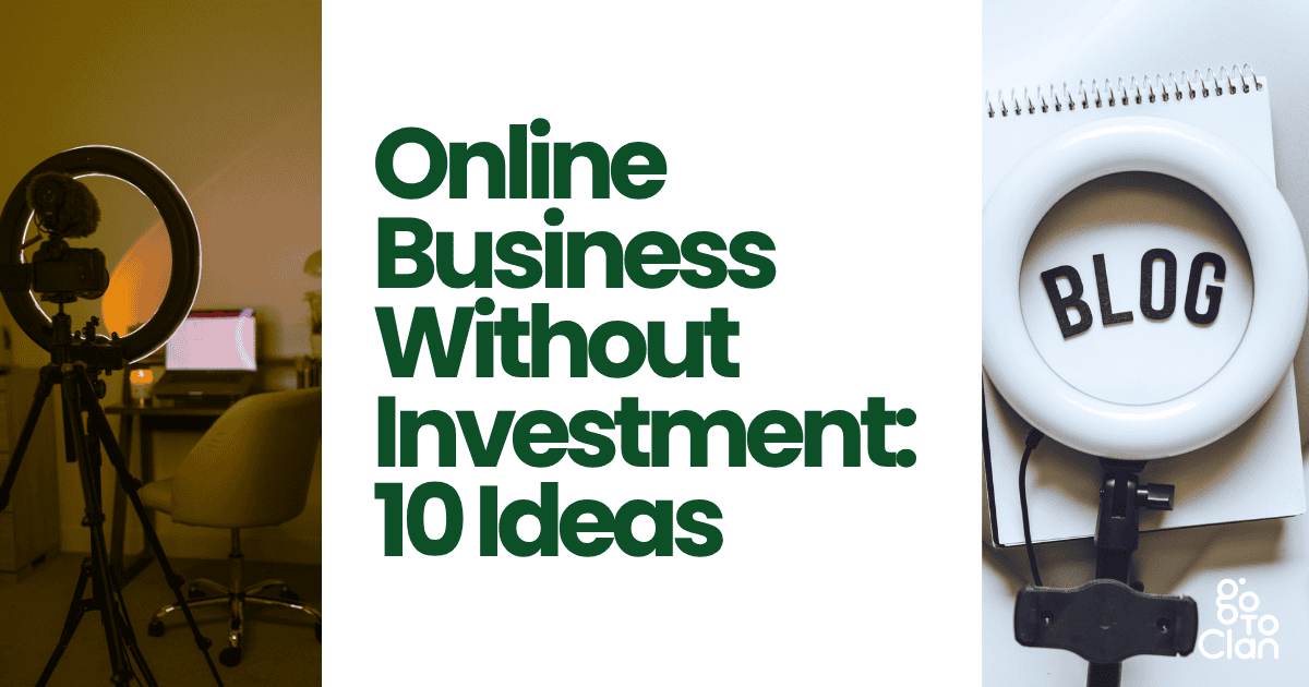 Online Business Without Investment
