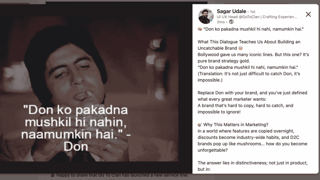 personal branding on LinkedIn