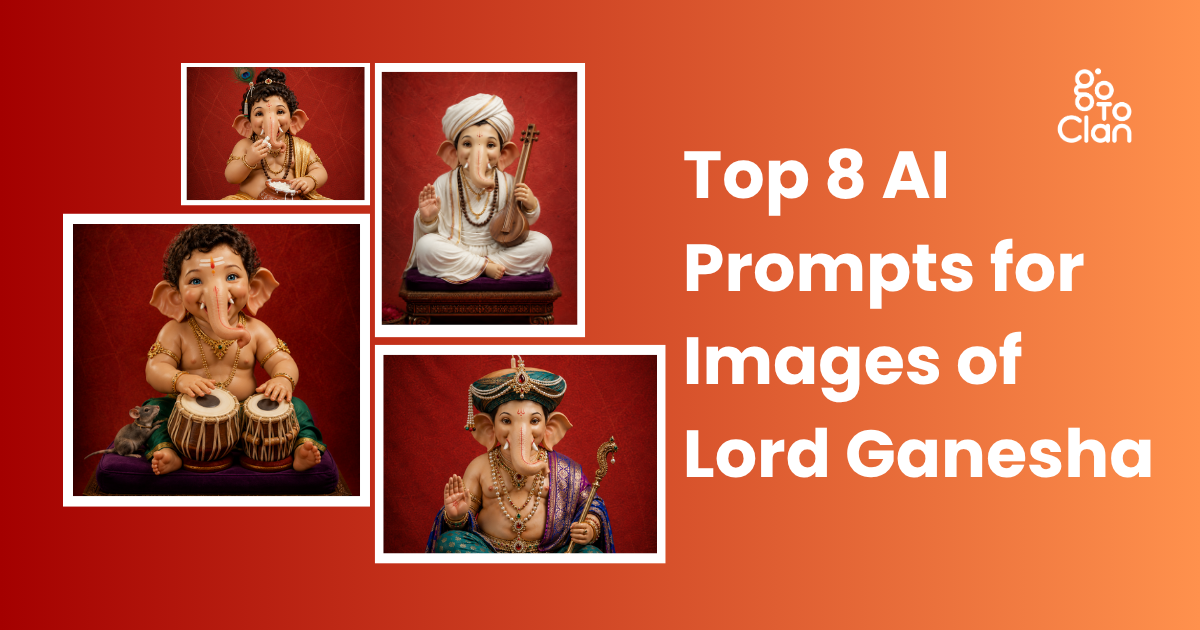 Top 8 AI Prompts for Images of Lord Ganesha